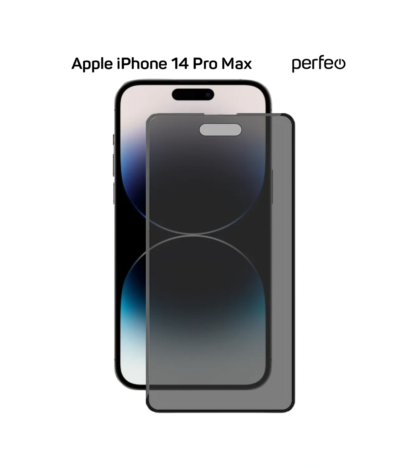 Perfeo İphone 14 Pro Max İçin Spion-proof Mat Ekran Koruyucu 165808496