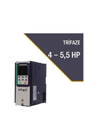 Smart 4 - 5.5 Hp 4 Kw Solar Pompa İnverter Sürücü Yeni Nesil Pan