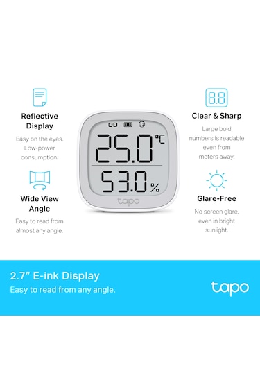 Tp-lınk Tapo T315, Akıllı Sıcaklık Ve Nem Monitörü