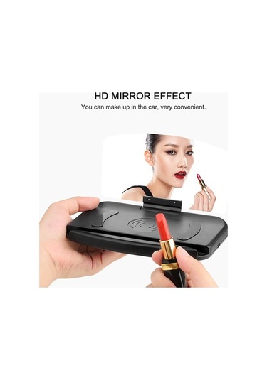 Fortunelane Cam Ekran Siyah Oto Telefon Tutucu Hud Projeksiyon Navigasyon, 180 Derece Ayarı, Kayıp Engelleme, Kolay Kurulum