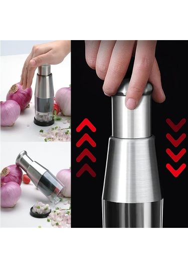 Preslenmiş Sarımsaklı Kazak - Sarımsaklı Presli Gıda Doğrayıcı Diğer