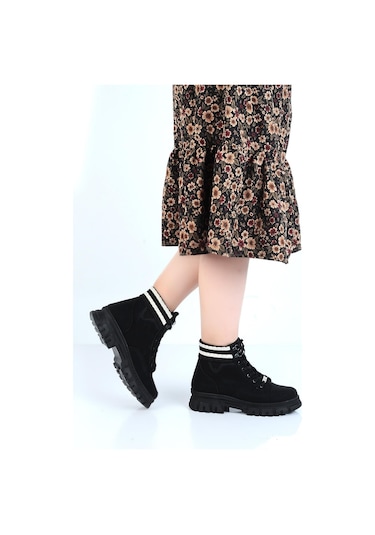 Mp 232-1427zn Kışlık Kadın Düz Bot 001