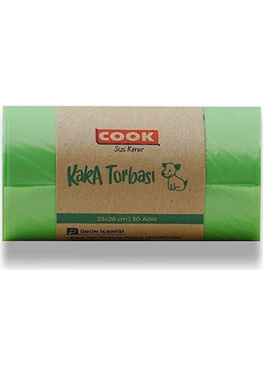 Cook Köpek Dışkı Torbası 30'lu