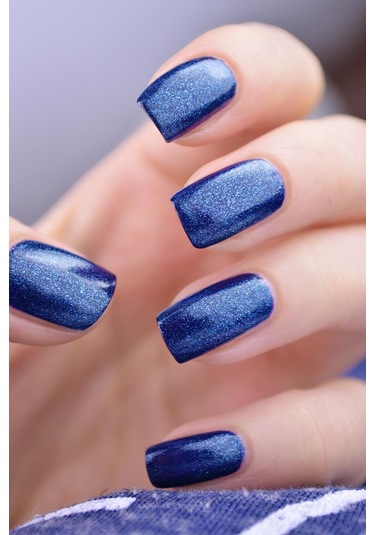 Alix Avien Işıltılı Lacivert Kalıcı Oje 88-yoğun Renk Veren Jel Oje 12 Ml-nail Uv Gel Polish 88