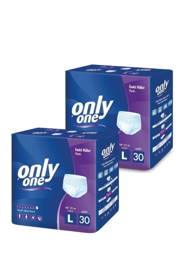 Only One Emici Kilot Hasta Bezi L 2 x 30'lu