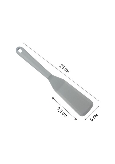 Fosenze Silikon Mutfak Spatula 25cm - Isı Dayanıklı, Anti Kaygan Tava Uyumlu, Pişirme Ve Karıştırma Aracı - 1 Adet