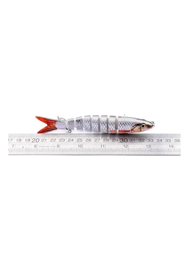 Valkyrie 8 Eklemli 3d Oynak Rapala 13 5gr Sahte Balık Yem Wobblers Swimbait Tuzlu Ve Tatlı Su