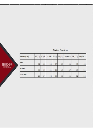 Erdem Siyah Pamuk Elastan Klasik Boxer 1445 Siyah
