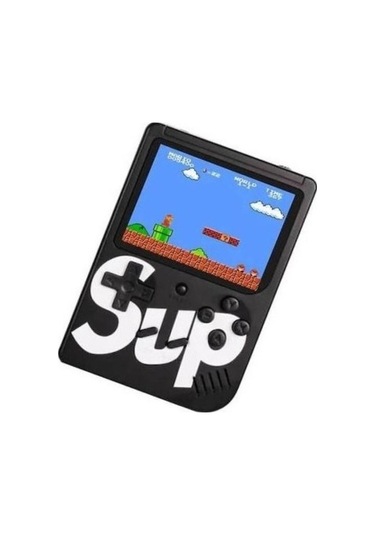 Zhltools 400 Oyunlu Taşınabilir Nostalji Retro Mini Atari Game Siyah