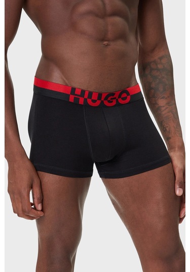 Hugo Erkek Boxer 50545667 002 Siyah Siyah