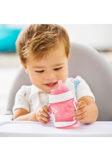 Munchkin Duyarlı Geçiş Bardağı 4 Ay+ 118 ML Pembe