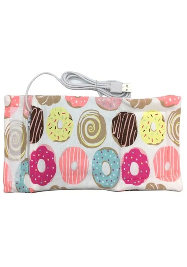 14 Renk Bebek Biberon Isıtıcı Seyahat Çantası 5 V/1a Usb Süt Su Isıtıcı Yalıtımlı Çanta 11inx5.12in Bebek Süt Isıtıcı