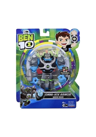 Ben 10 Aksiyon Figür Omni-kix Armor Shock Rock Lisanslı Ürün
