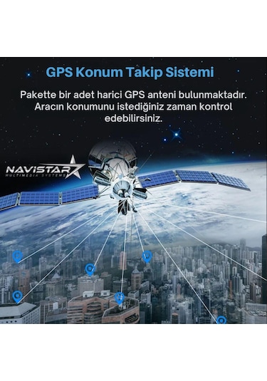 Uzaktan Canlı İzlemeli Sim Kartlı Gece Görüşlü Fhd 1080p 4g Gps Takipli Araç Güvenlik Kamerası