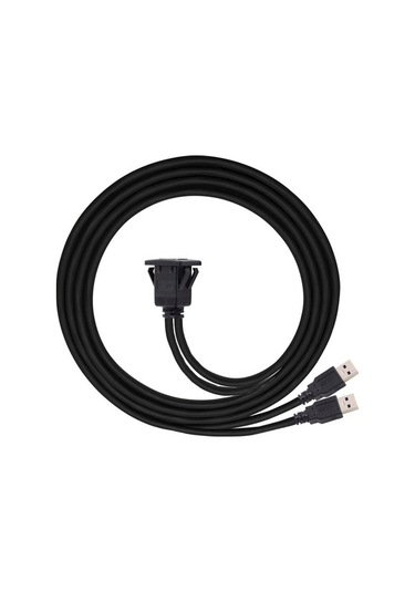 Ebitda Usb 3.0 Çift Uzatma Aux Kablosu 1m Cbtx Su Geçirmez Araba Kullanımı