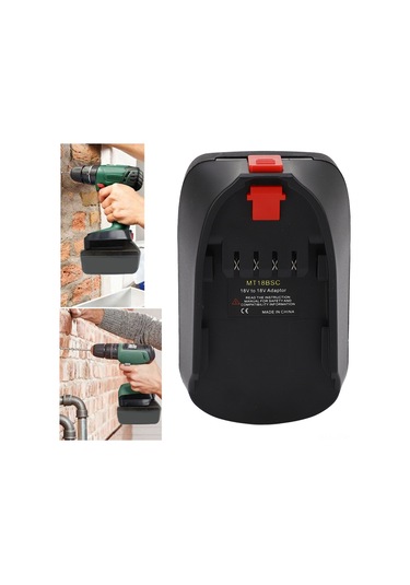 Tenfowee Makita 18v Bl1815/bl1820/bl1830/bl1840/bl1850/bl1860/bl1845/bl1890 Serisi Li-poly Bataryalarını Bosch 18v Pba Elektrik Aletlerine Dönüştüren Güvenli Abs Adaptör