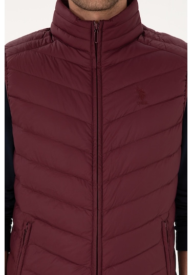 U.s. Polo Assn. Erkek Plum Yelek Dokuma 50310045-vr177 New Plum