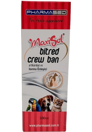 Maxisol Bitred Crew Ban Antikanibal ve Isırma Önleyici 100 CC