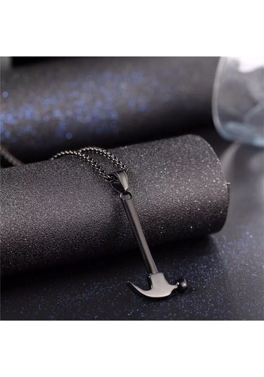 Balta Hatchet Paslanmaz Çelik Kolye Çelik