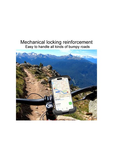 Yys-610 Üst Ve Alt Bağlantı Motosiklet Dağ Bisikleti Sürme Navigasyon Braketi Diğer