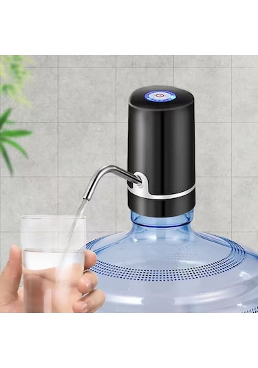 İthink Wp-200 Çift Motorlu Damacana Su Pompası Şarjlı Siyah