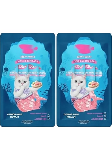 Sıvı Kedi Ödülü, Ton-palamut, 5x15 Gr 2 Paket