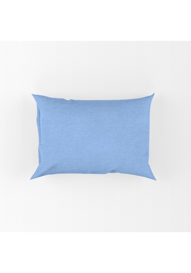 Hazal Kapaklı Yastık Kılıfı 50x70 cm 2 Adet Mavi