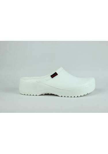 Yepa Palflex Doktor, Hemşire, Aşçı, Günlük, Bahçe Terliği Unisex Beyaz-12205 Beyaz