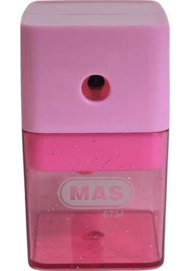 Mas 6734 Masaüstü Kollu Kalemtraş - Pembe