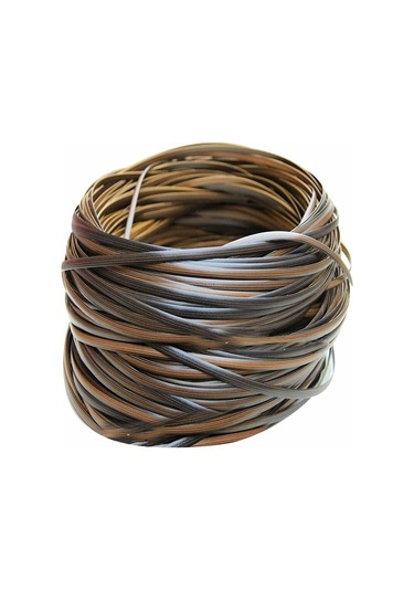 Sentetik Rattan - 32m - Rattan Tamir Malzemesi - Yüksek Mukavemetli - Veranda Sandalyesi Tamir Takımı - Rattan Mobilya Tamiri - Kahverengi Diğer