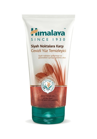 Himalaya Siyah Nokta Karşıtı Ceviz İçerikli Yüz Temizleme Jeli 150 ML