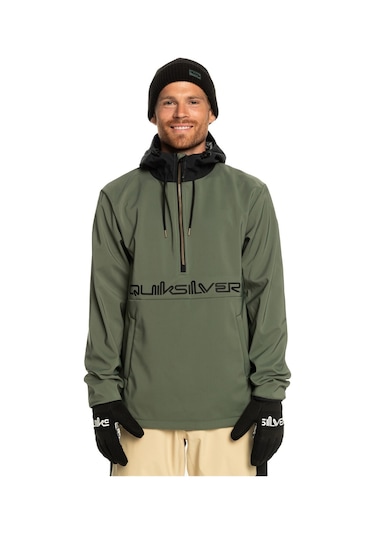 Quiksilver Live For The Ride Erkek Softshell Yeşil