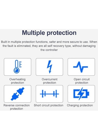 Pazly Mppt Güneş Şarj Kontrol Cihazı 12v/24v Otomatik Evrensel Panel Regülatör 80a
