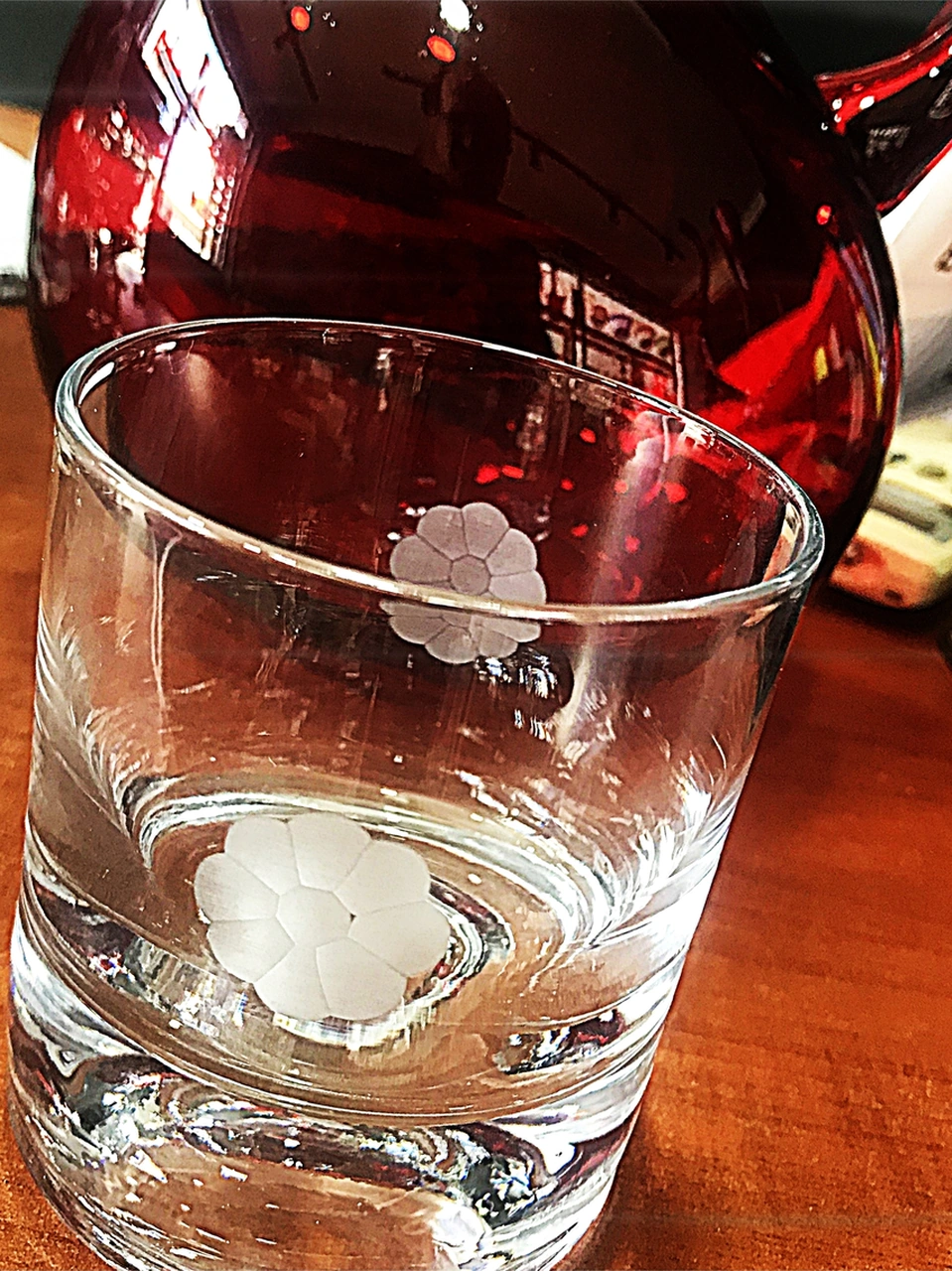 Viski Bardağı Sade Az Dekorlu Soğuk Kesme Şefaf