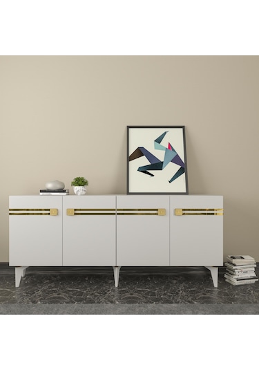 Hayatct Kb150 Konsol Beyaz-altın