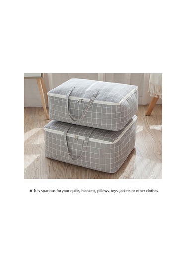 Mufunye Ekose Nem Ve Toz Geçirmez Saklama Çantası - Yatak, Yorgan, Yastık, Battaniye Ve Giysiler İçin Aile Boyu Yer Tasarrufu Sağlayan Çok Amaçlı Organizer Çok Renkli Mufunye Ekose Nem Ve Toz Geçirmez Saklama Çantası - Yatak, Yorgan, Yastık, Battaniye Ve Giysiler İçin Aile Boyu Yer Tasarrufu Sağlayan Çok Amaçlı Organizer Çok Renkli