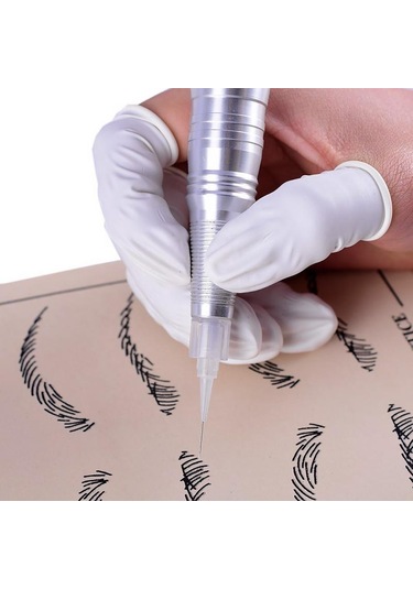 Su Geçirmez Dayanıklı Kaymaz Anti Statik Parmak Uçları Eldiven Kauçuk Parmak Karyolası 50