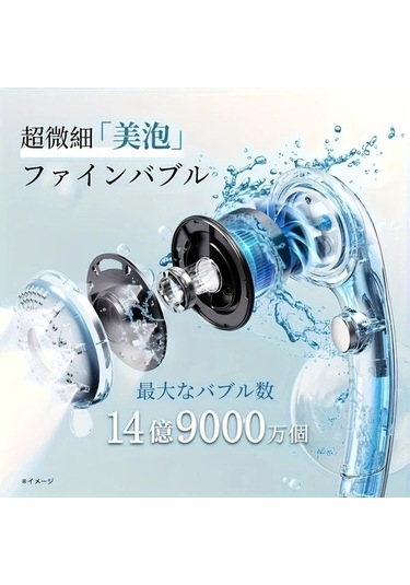 Fastbuy Challenger Gümüş Nano Kabarcık Duş Başlığı - 6 Hız Modu, Yüksek Basınç Temizlik