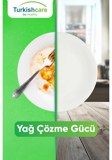 Turkishcare Ekonomik Hepsi Bir Arada Bulaşık Makinesi Deterjanı Toz 40x3 120 Yıkama