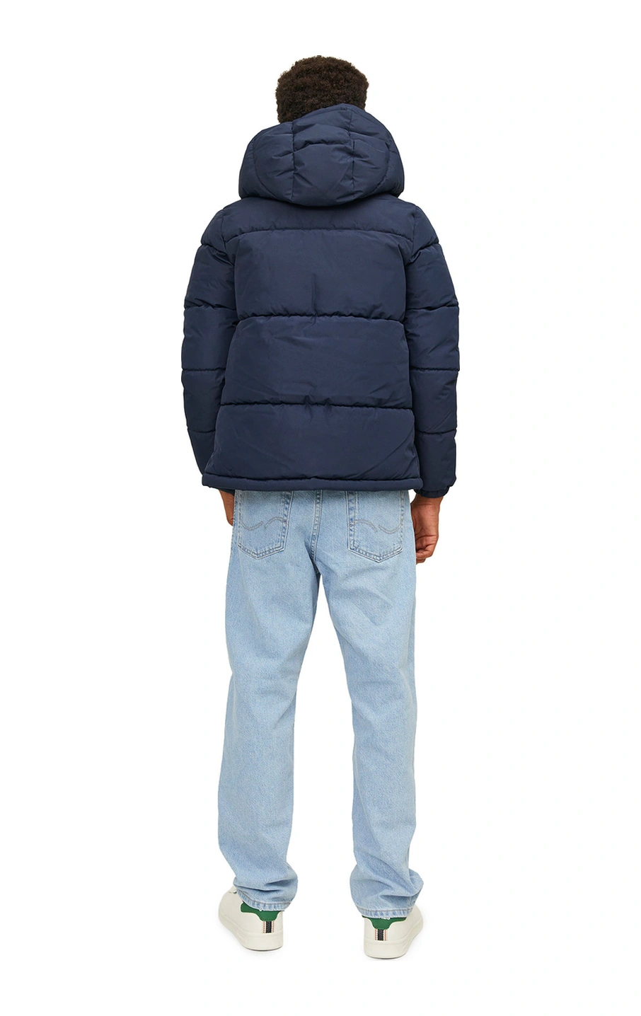 Jack & Jones Jcospeed Puffer Sn Jnr Lacivert Erkek Çocuk Mont 000000000102341352 Lacivert