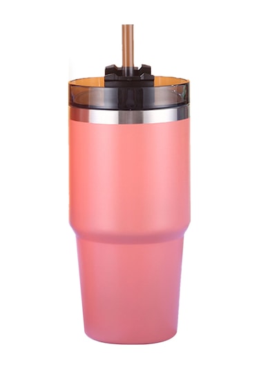 Yifomall 304 Çelik Isı Saklama Bardağı 20oz - Pipetli, Düşük Dayanıklı, 6-12 Saat Sıcak/soğuk Tutar - Araç, Seyahat, Spor İçin