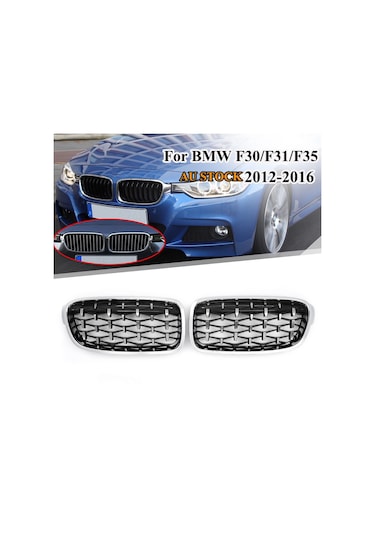 Bmw 3 Serisi F30 Ön Panjur Böbrek Diamond Model Oem