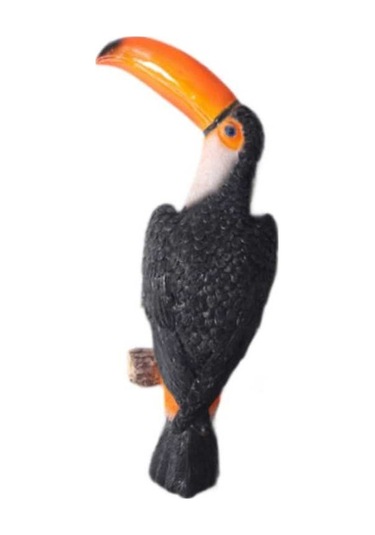 Pazly Tukan Suntek Stil-b Sarmalayıcı Reçineli Dekoratif Bahçe Ağacı