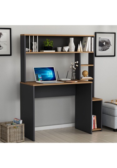 Olivia Çalışma Masası Antrasit Antrasit