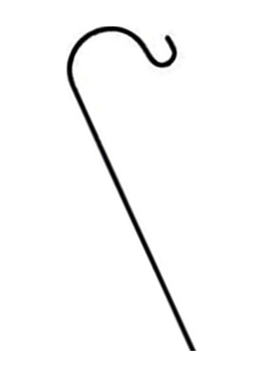 Suntek Magideal Dış Bahçeler Için Ferforje Çoban Kancası Kuş B