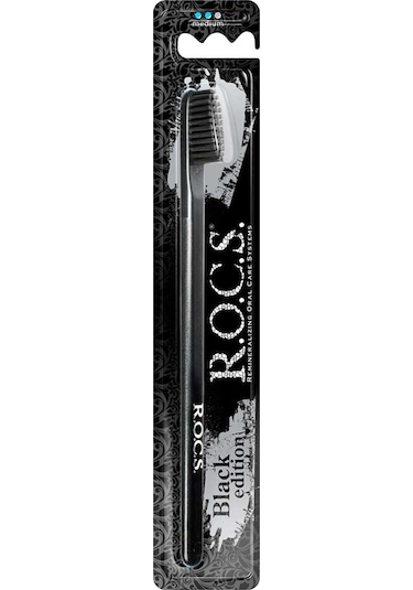Rocs Black Edition Diş Fırçası Medium