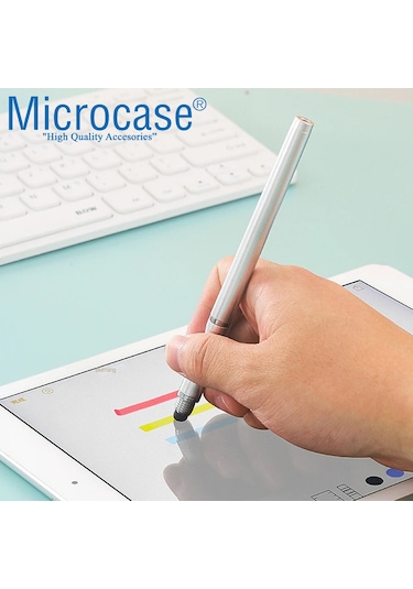 Telefon Tablet 2in1 Disk Uçlu Stylus Pen Dokunmatik Kalem -AL3464