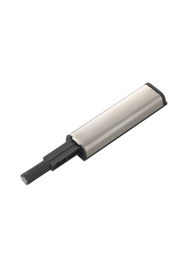 Qingmipy Stainless Steel Çekmecelik Tıklama Açıcı - Çocuk Ve Evcil Hayvan Engeli, Gürültü Azaltıcı, Gizli El Dizesiz Tasarım Gümüş