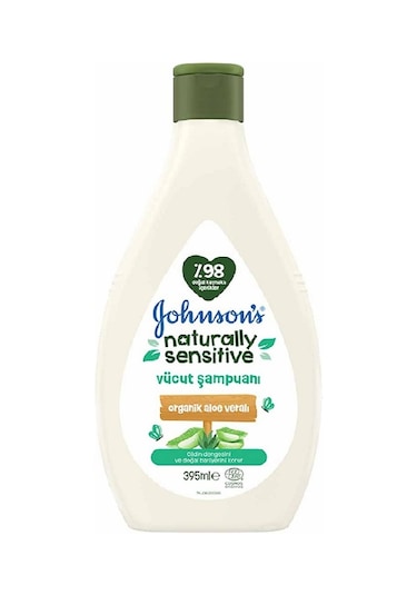 Johnsons Baby Naturally Sensitive Vücut Şampuanı 395 Ml