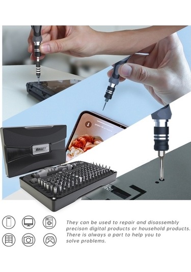 Novahub Jm-8176 106 İn 1 Cep Telefonu Onarım Aleti, Dokunuşlı Kiti